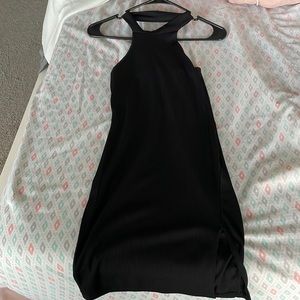 Black halter pretty little thing dress size 0